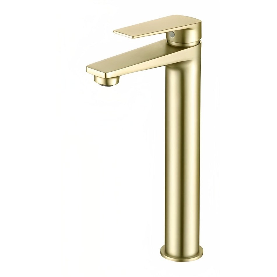 INSPIRE ZEVIO TALL BASIN MIXER BRUSHED GOLD