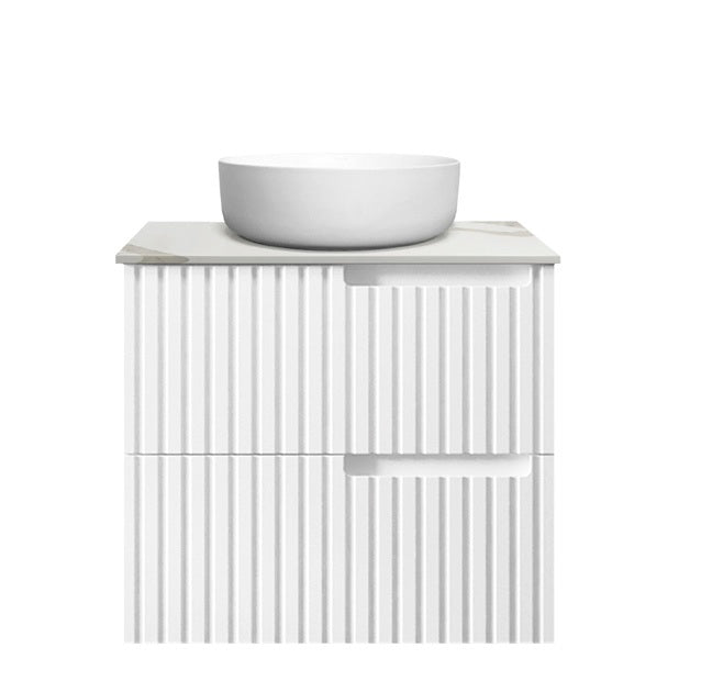 OTTI NOOSA MATTE WHITE 600MM FLOOR STANDING VANITY