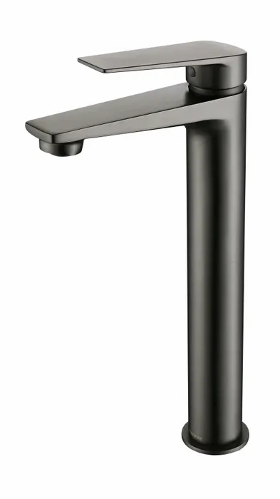 INSPIRE ZEVIO TALL BASIN MIXER MATTE BLACK AND ROSE GOLD