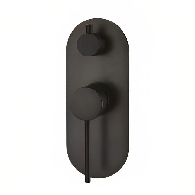 INSPIRE ROUL WALL DIVERTER MIXER MATTE BLACK