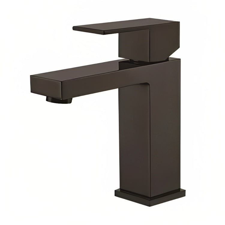 INSPIRE TARAN SQUARE BASIN MIXER MATTE BLACK