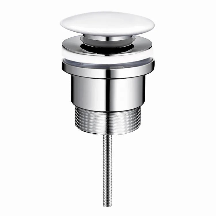 INSPIRE POP UP MUSHROOM BRUSHED NICKEL 32MM