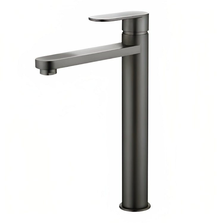 INSPIRE VETTO TALL BASIN MIXER MATTE BLACK AND ROSE GOLD