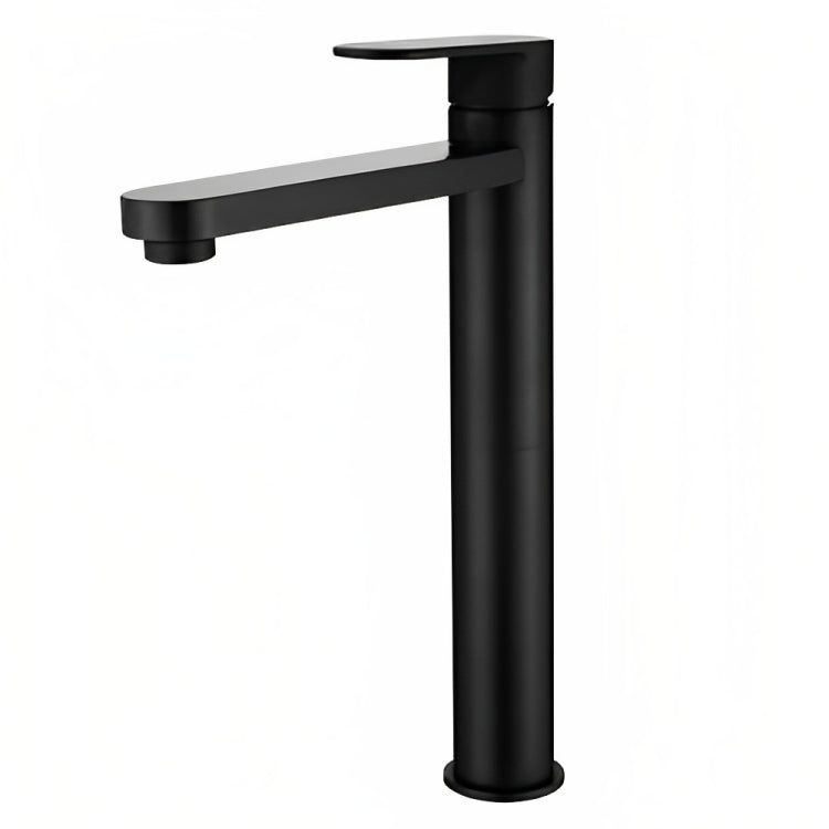 INSPIRE VETTO TALL BASIN MIXER MATTE BLACK AND ROSE GOLD