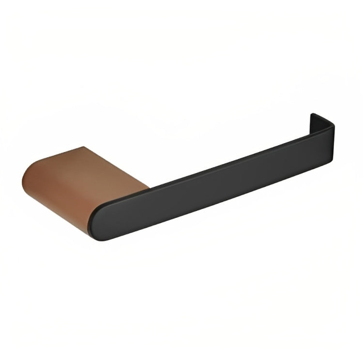 INSPIRE ZEVIO TOWEL BAR MATTE BLACK AND ROSE GOLD