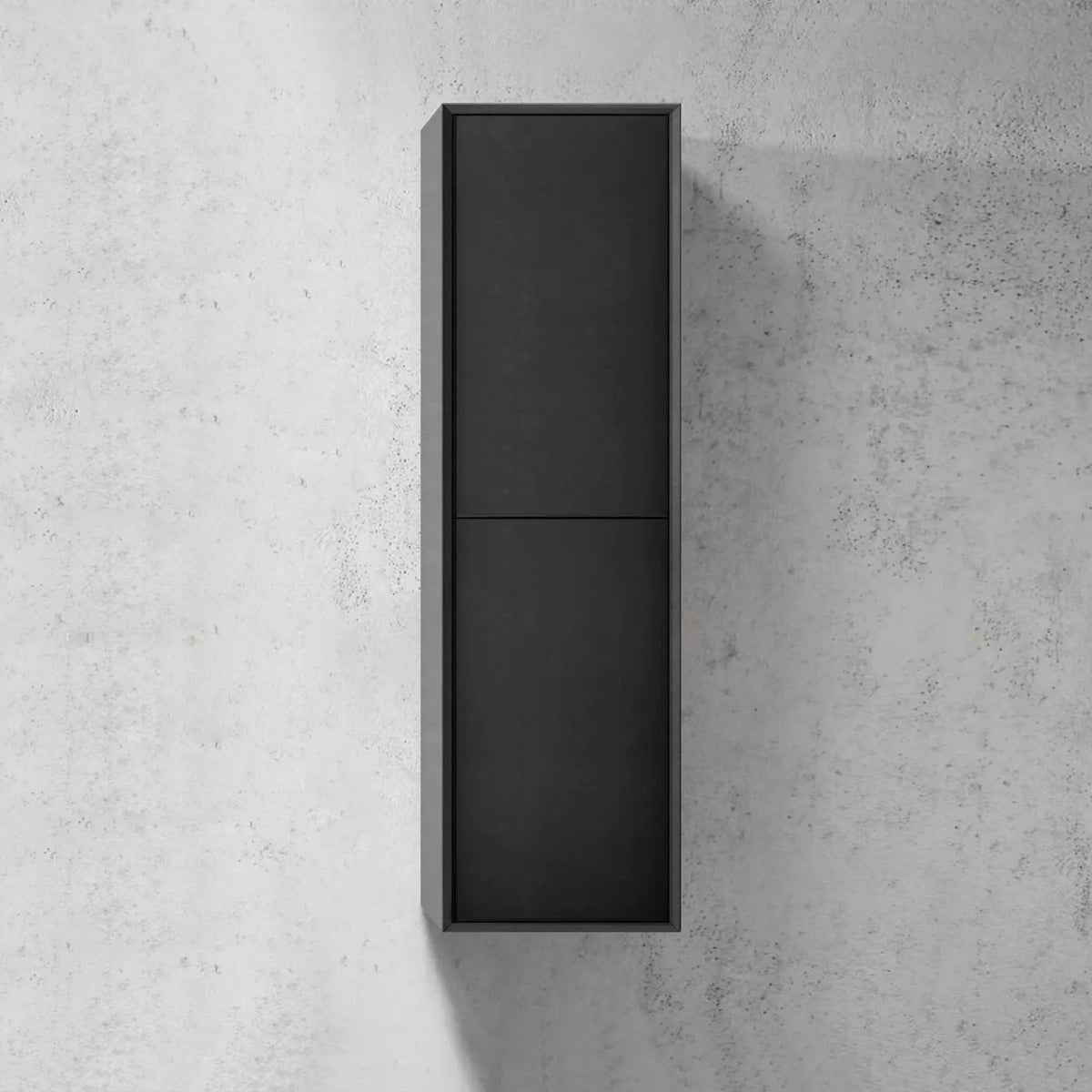 OTTI MARLO WALL HUNG TALL BOY 350MM X 1200MM BLACK