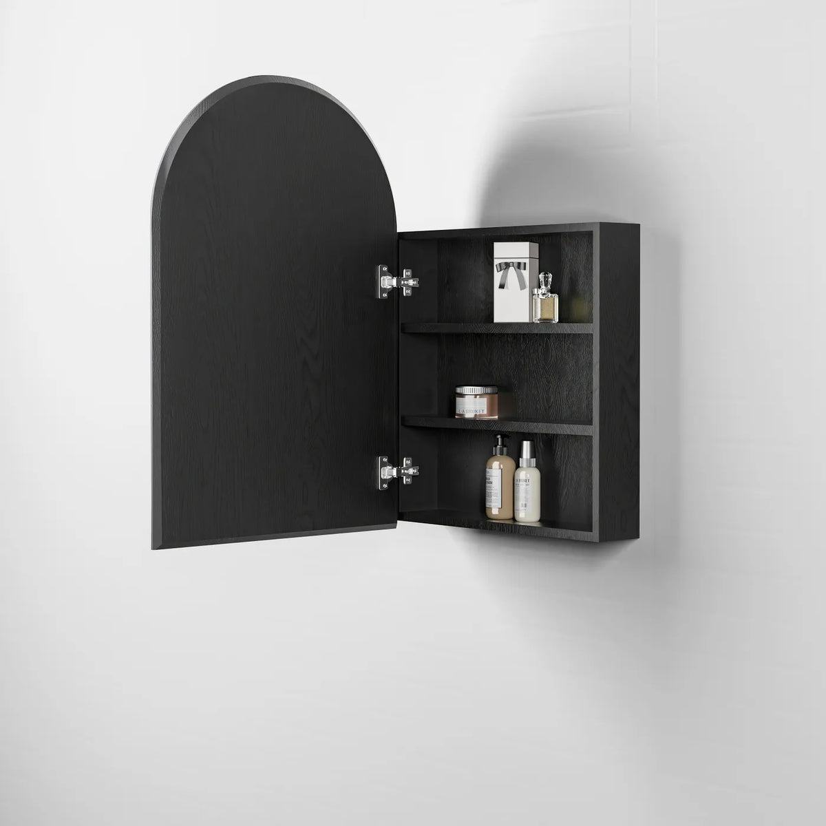 OTTI ARCHIE BLACK OAK SHAVING CABINET 900MM