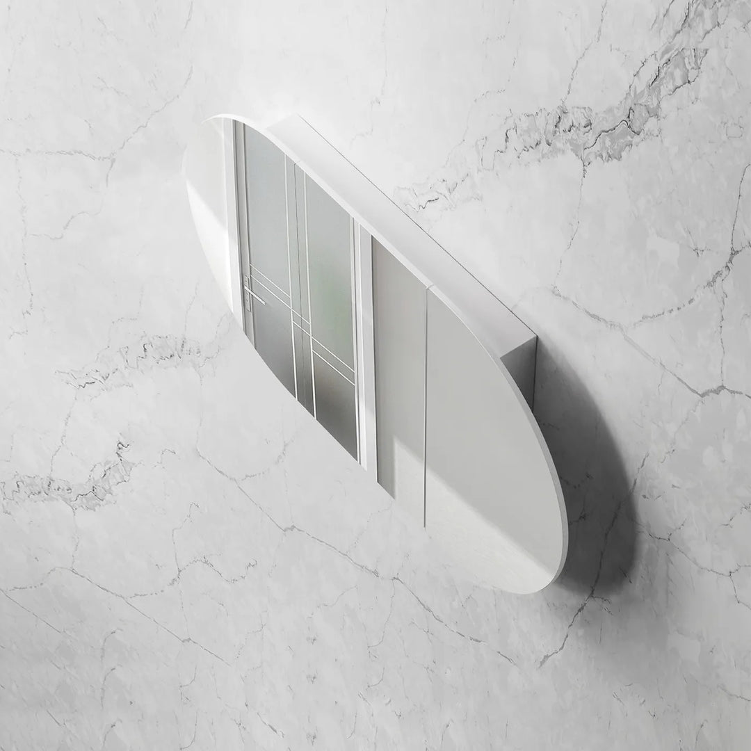 OTTI BONDI MATTE WHITE 1200MM SHAVING CABINET