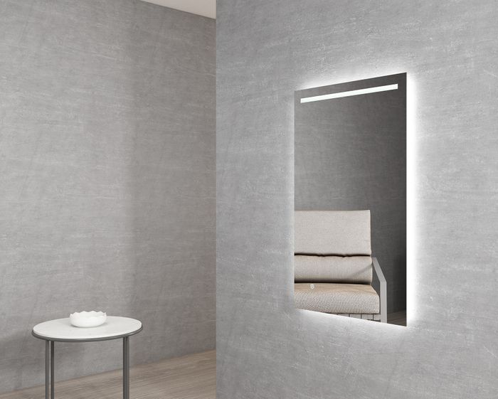 OTTI BOSTON FRAMELESS LED RECTANGULAR MIRROR 600X1000MM