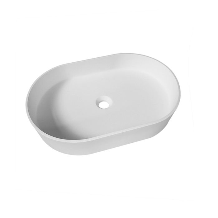 OTTI NOOSA SOLID SURFACE BASIN MATTE WHITE 585MM