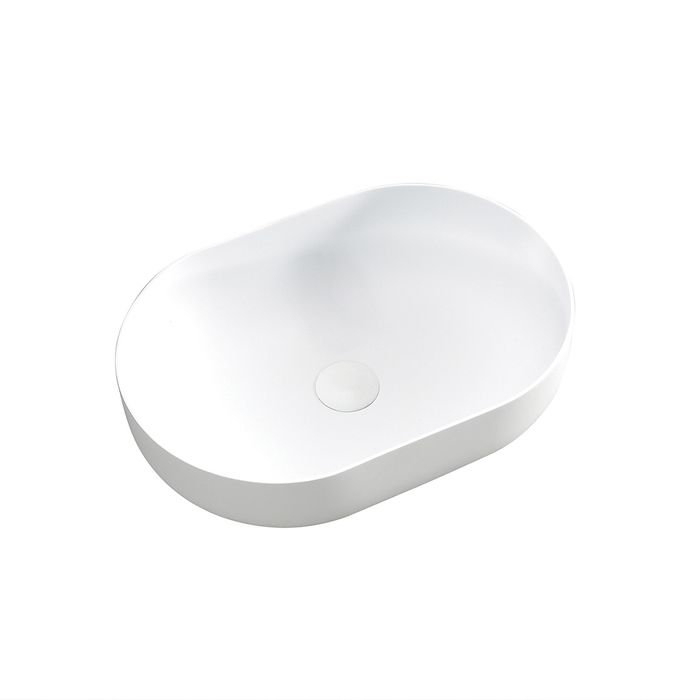 OTTI PORTOFINO SOLID SURFACE BASIN MATTE WHITE 500MM