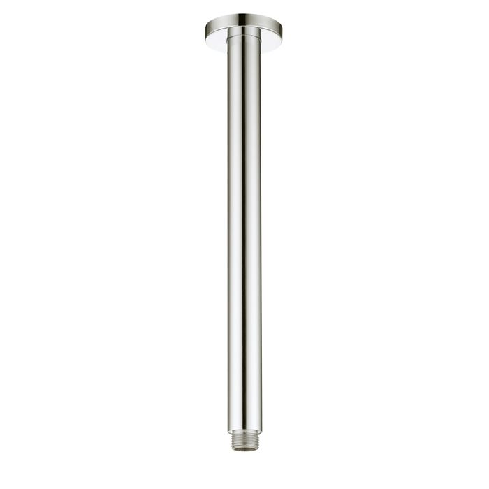 INSPIRE PAVIA 300 CEILING SHOWER ARM ROUND BRUSHED GOLD