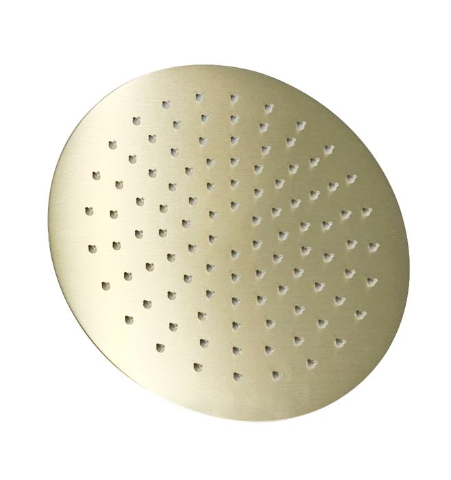 INSPIRE STAINLESS SHOWER HEAD ROUND 250MM CHROME