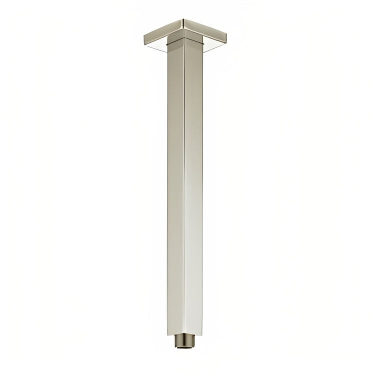 INSPIRE TARAN 300 CEILING S/ARM SQUARE BRUSHED NICKEL