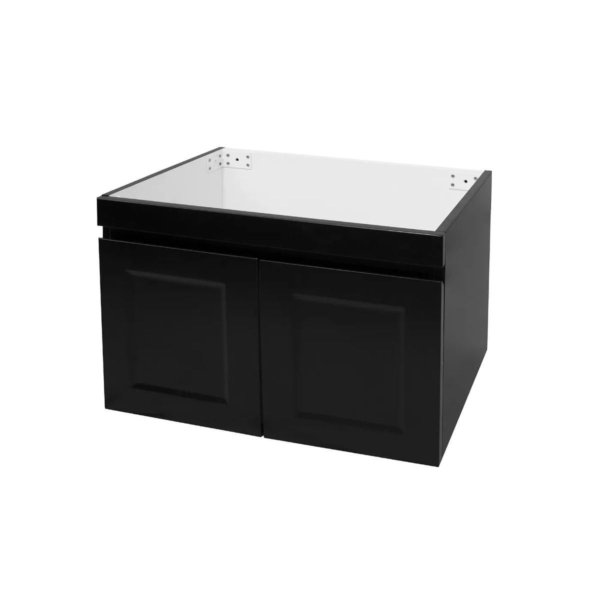 OTTI HAMPTON MARK II MATTE BLACK 600MM WALL HUNG VANITY