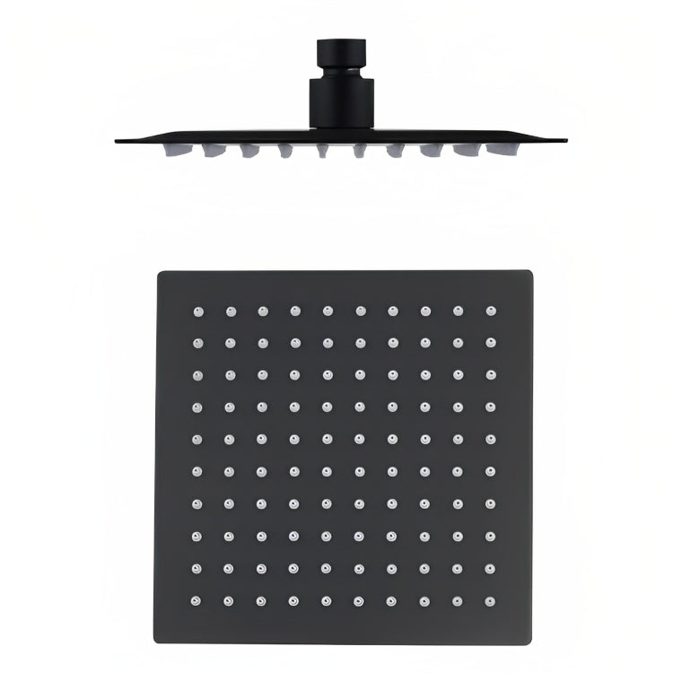 INSPIRE TARAN COMBO SHOWER SET WITH SINGLE HOSE  MATTE BLACK (TOP INLET)