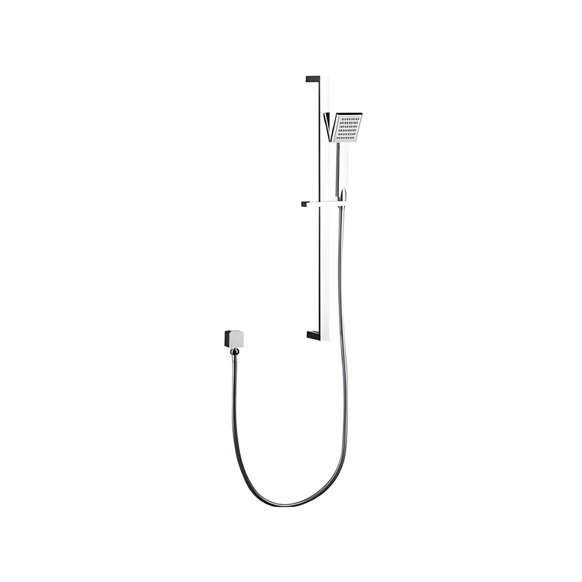 INSPIRE TARAN SHOWER RAIL BRUSHED NICKEL